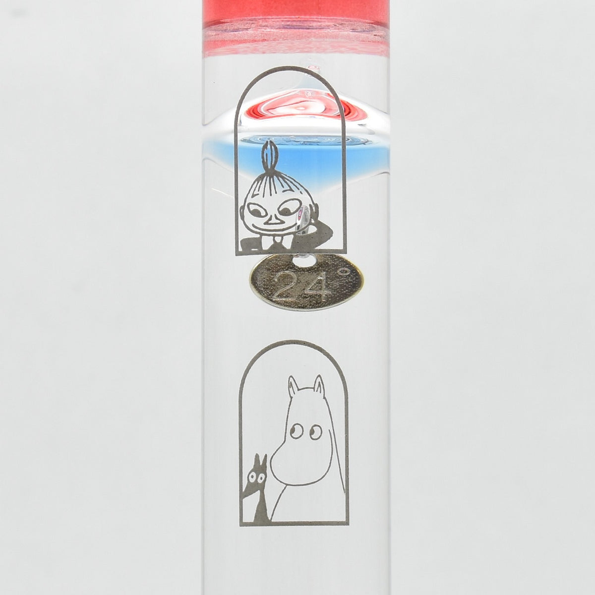 Expected delivery date: mid-July * Moomin House Glass Float Thermometer 152-333253 [Not available for airmail] <Pre-order item>