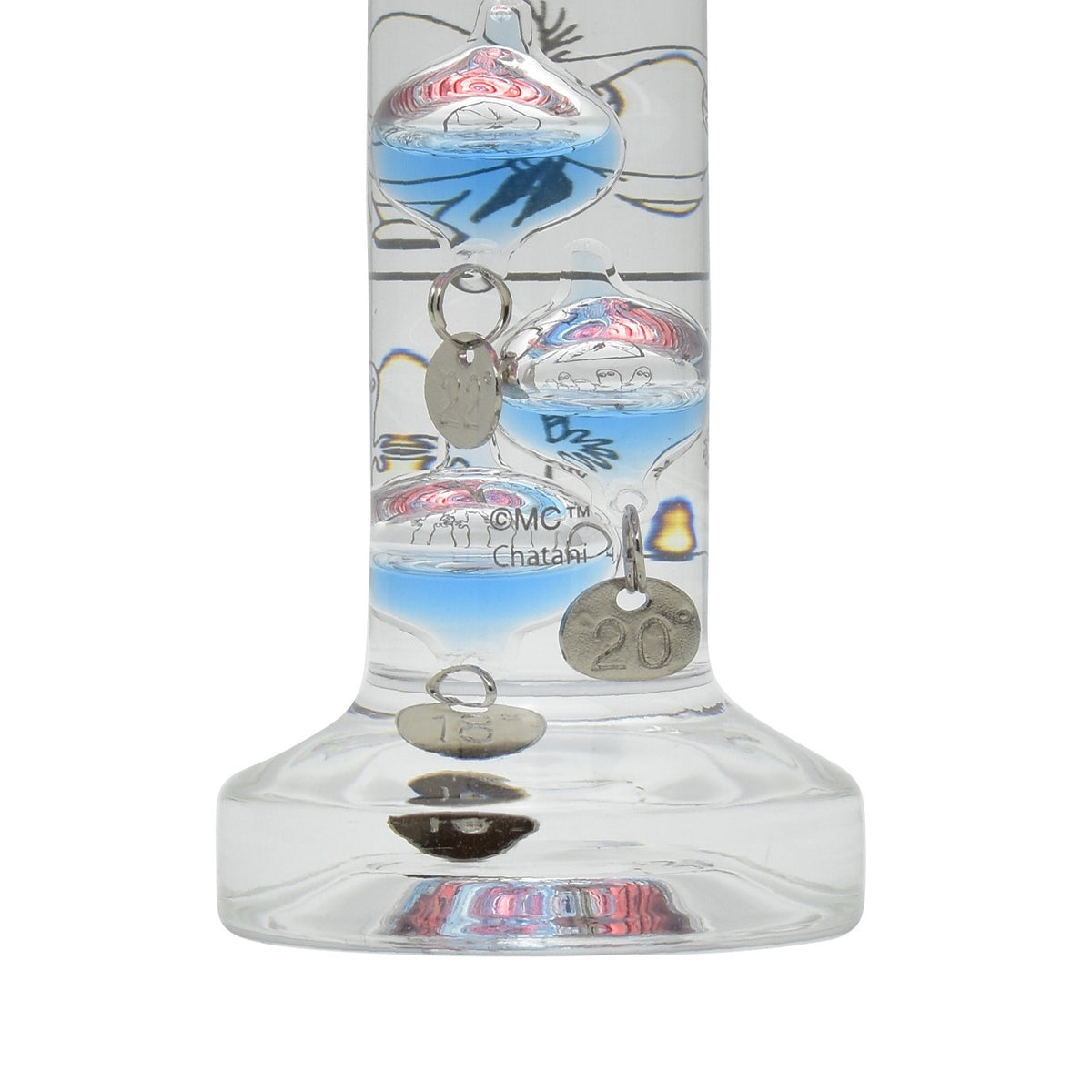 Expected delivery date: mid-July * Moomin House Glass Float Thermometer 152-333253 [Not available for airmail] <Pre-order item>