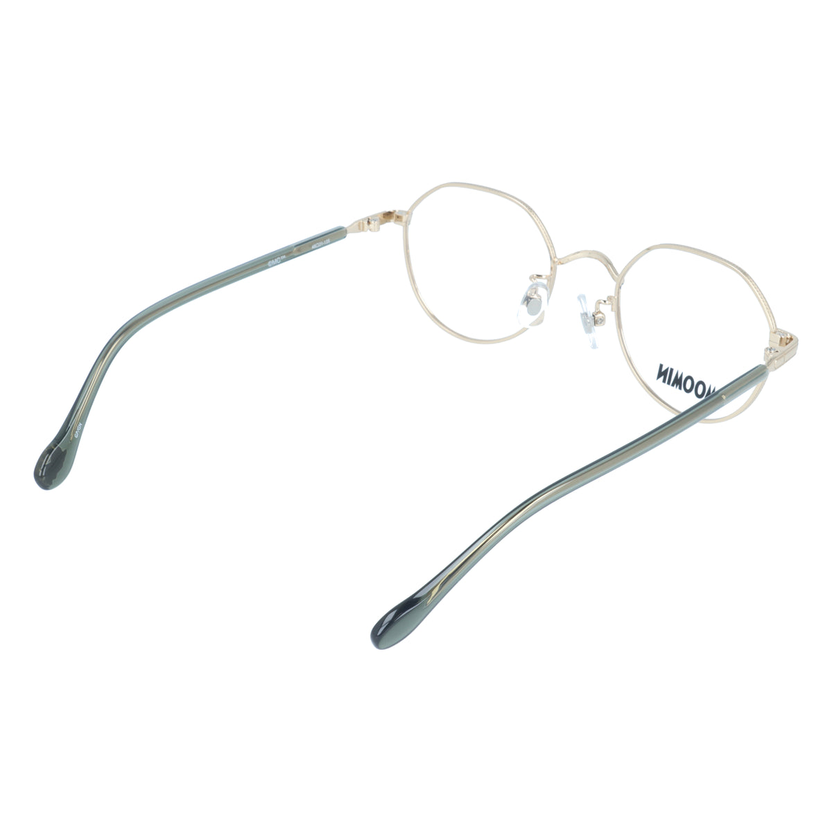 Glasses frame (Snufkin) MU006-4/GD/GR 48 <Special order item>