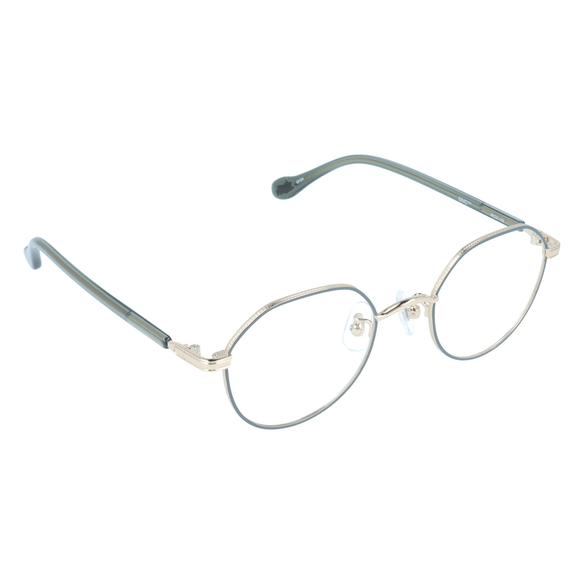 Glasses frame (Snufkin) MU006-4/GD/GR 48 <Special order item>