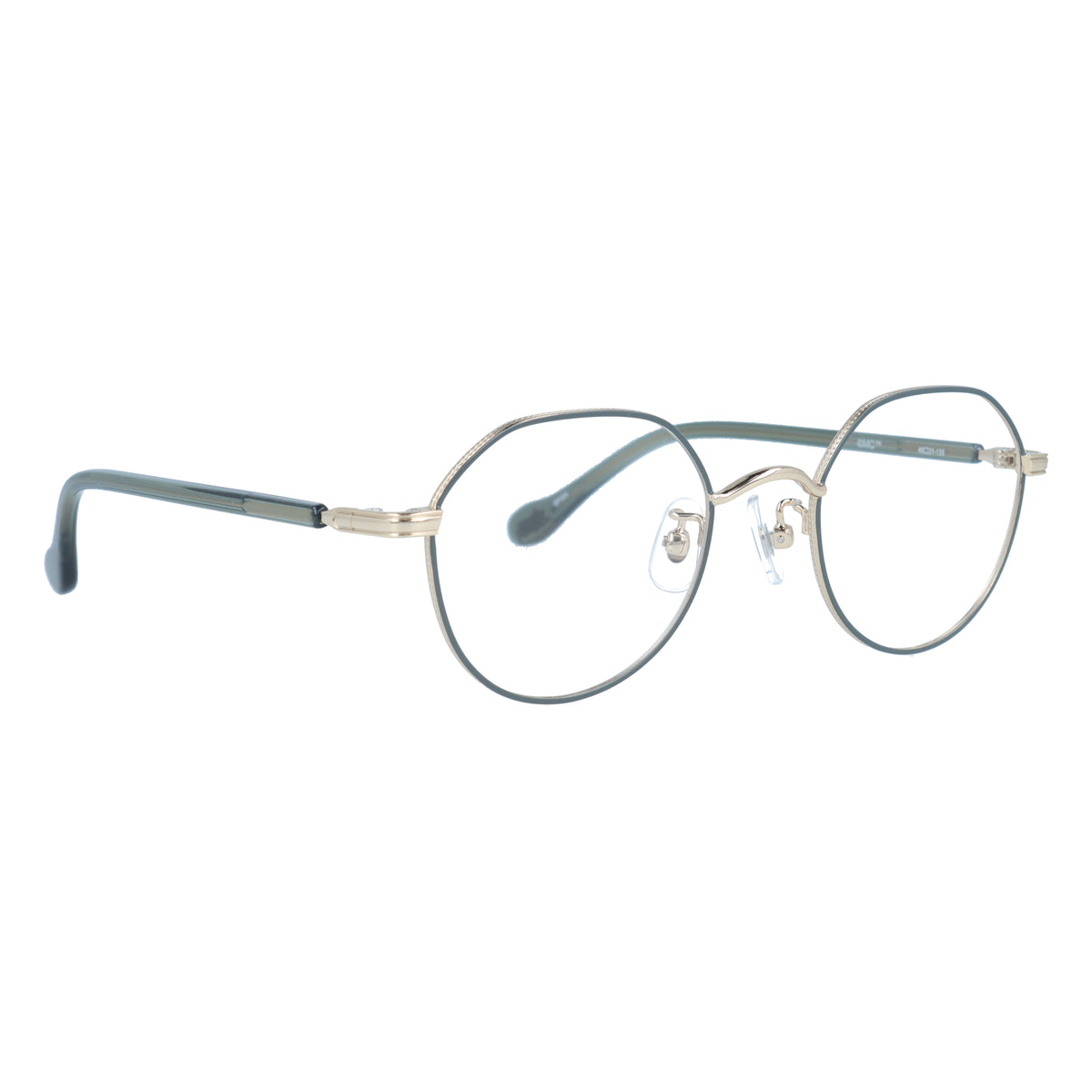 Glasses frame (Snufkin) MU006-4/GD/GR 48 <Special order item>