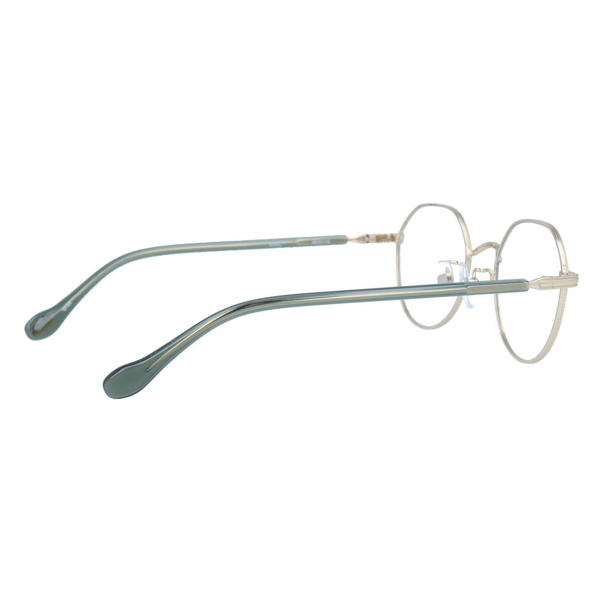 Glasses frame (Snufkin) MU006-4/GD/GR 48 <Special order item>