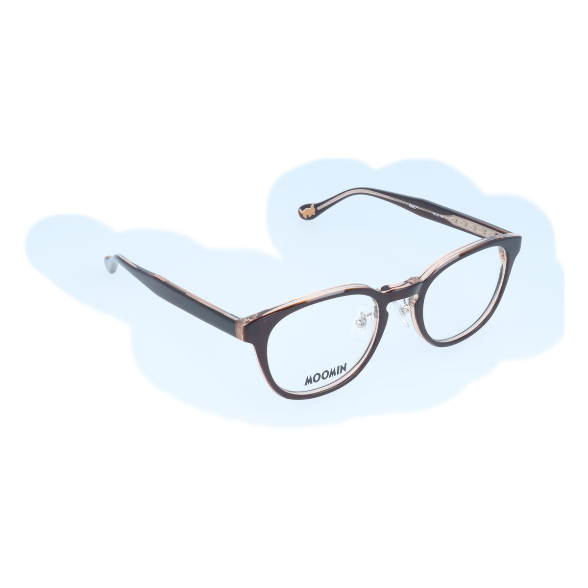 Glasses frame (Sniff) MU009-1/BR 49 <Special order item>