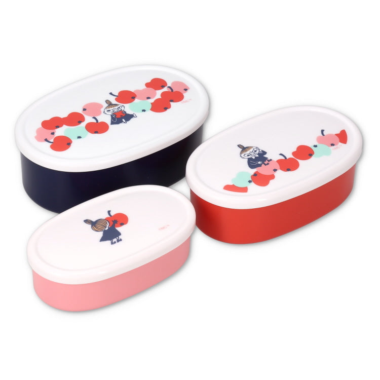 密封容器3P套装（Little My/Apple）SRS3SAG