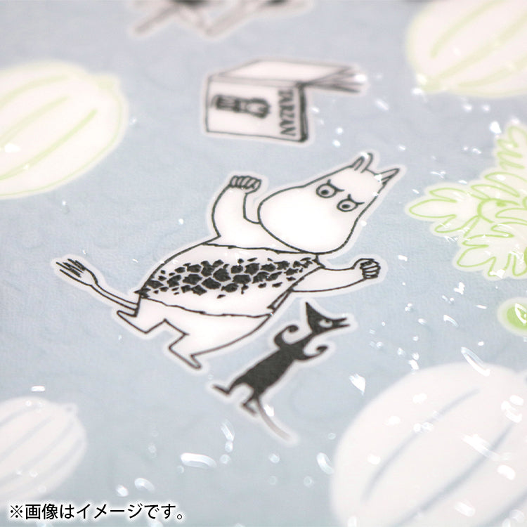 デコタイルシート 25cm丈×100cm幅（ムーミンガーデン/BL）