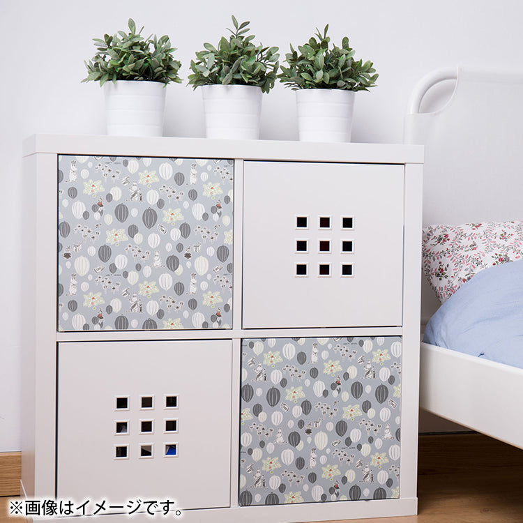 デコタイルシート 25cm丈×100cm幅（ムーミンガーデン/BL）