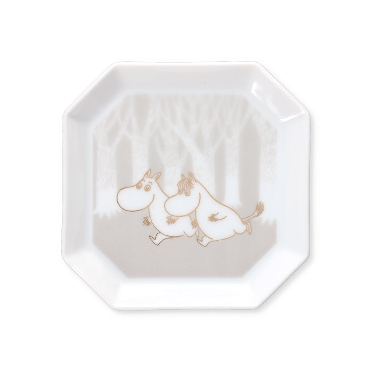 11cm square plate (Moomin) MM9701-511