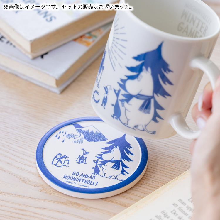 吸水タイルコースター（Moomin Valley Winter Games/ムーミン）MM21201-346