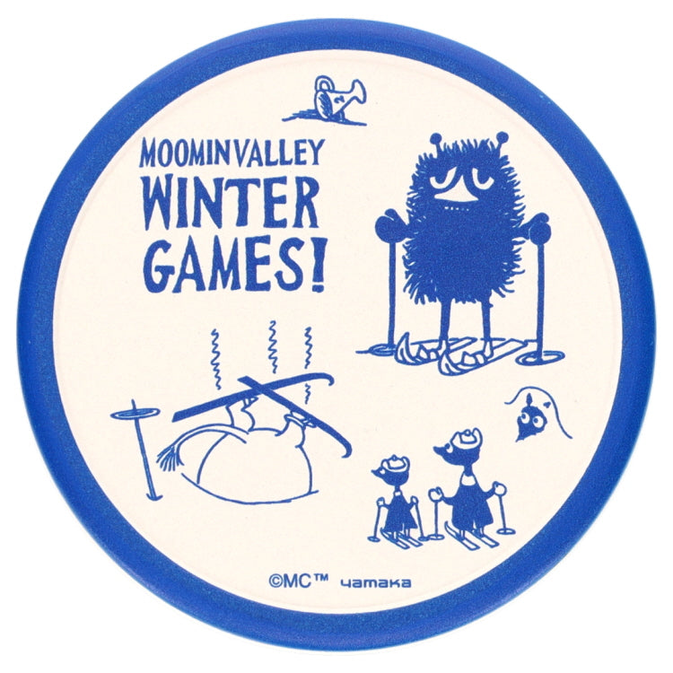 吸水タイルコースター（Moomin Valley Winter Games/スティンキー）MM21205-346