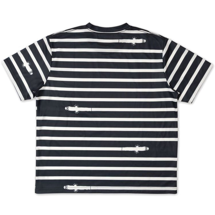 Dry Mesh T-Shirt (Hattoofowl/BK×WH) MM-9067