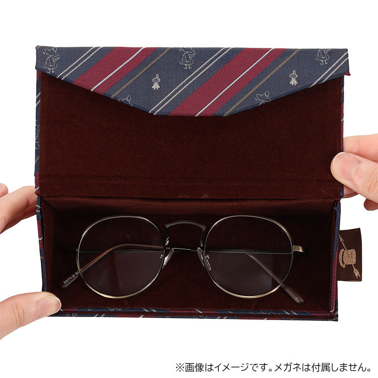 预计发货日期：6月初 * 提花折叠眼镜盒（Snufkin &amp; Little My）MM-9255 [不提供航空邮寄] <预购商品>