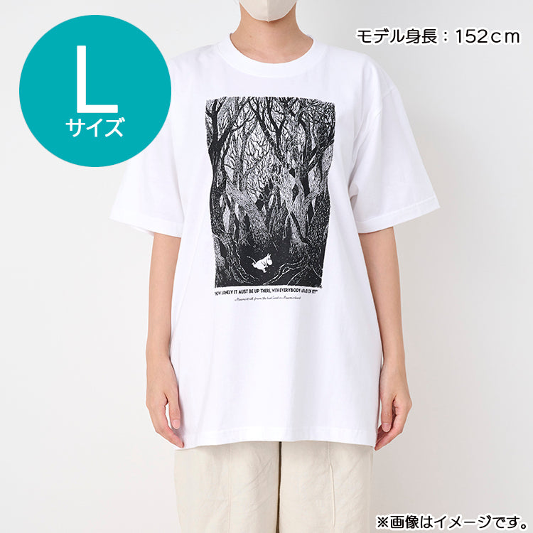 プレミアムTシャツLサイズ（ムーミン谷の彗星/ムーミン/WH）MM-9512