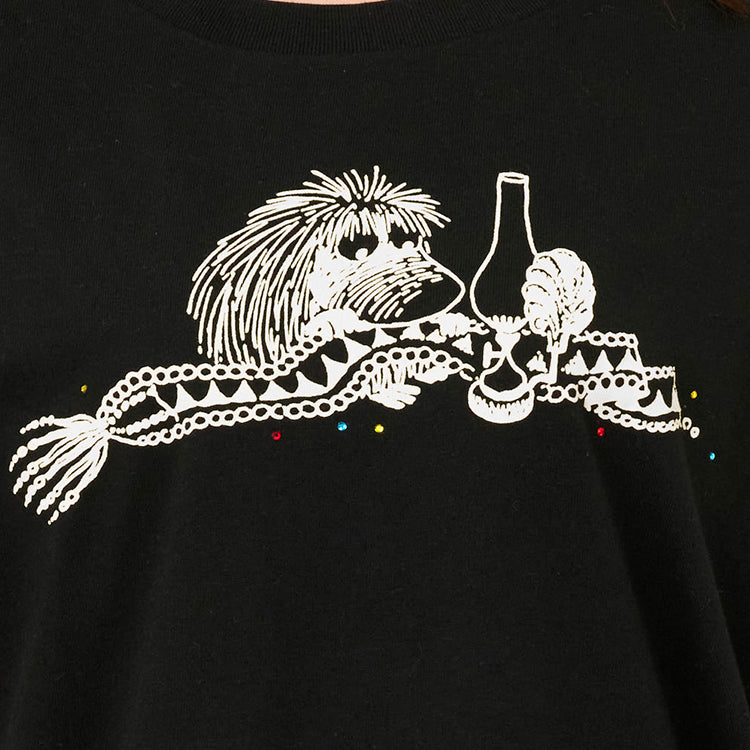 クリスタルTシャツM（ご先祖さまA/BK）MM-9642