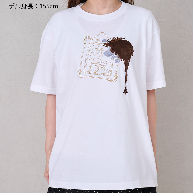 TシャツMサイズ（ご先祖さまB/WH）MM-9794