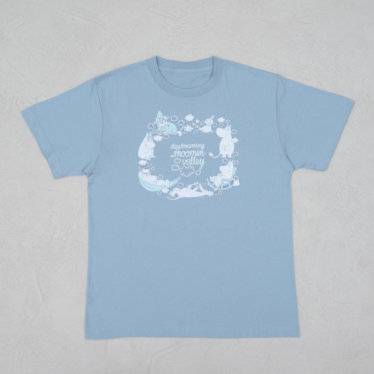 TシャツMサイズ（daydreaming in moominvalley/BL）MM-9915