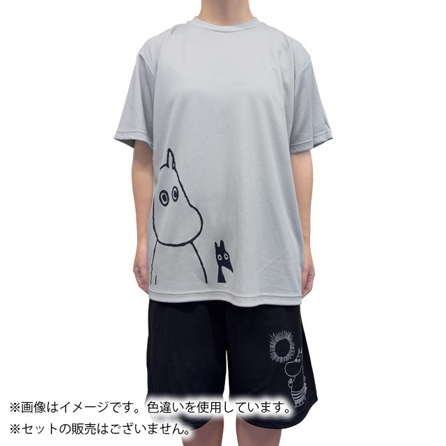 リラックスドライTシャツ（ムーミン/BL）MM-0035