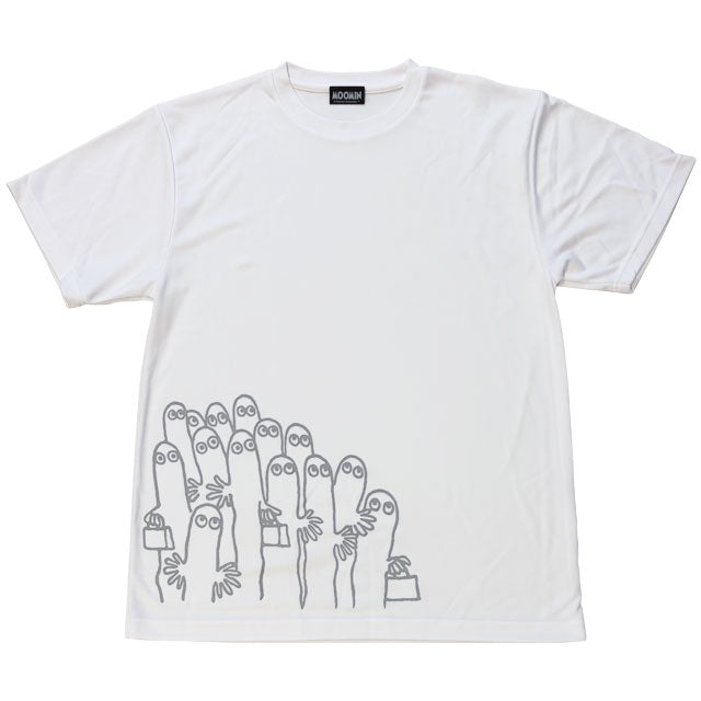 リラックスドライTシャツ（ニョロニョロ/WH）MM-0041