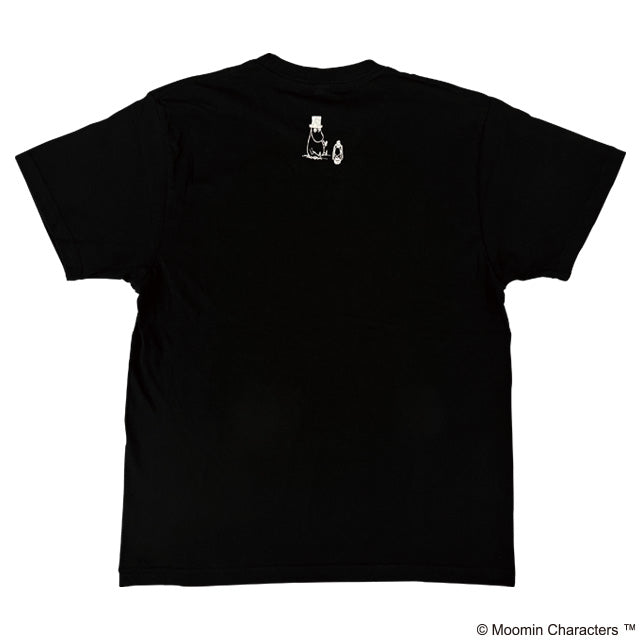 10月中旬頃お届け予定＊プレミアムTシャツLサイズ（海へ行く/ムーミン＆ムーミンママ/BK）MM-0270＜予約商品＞