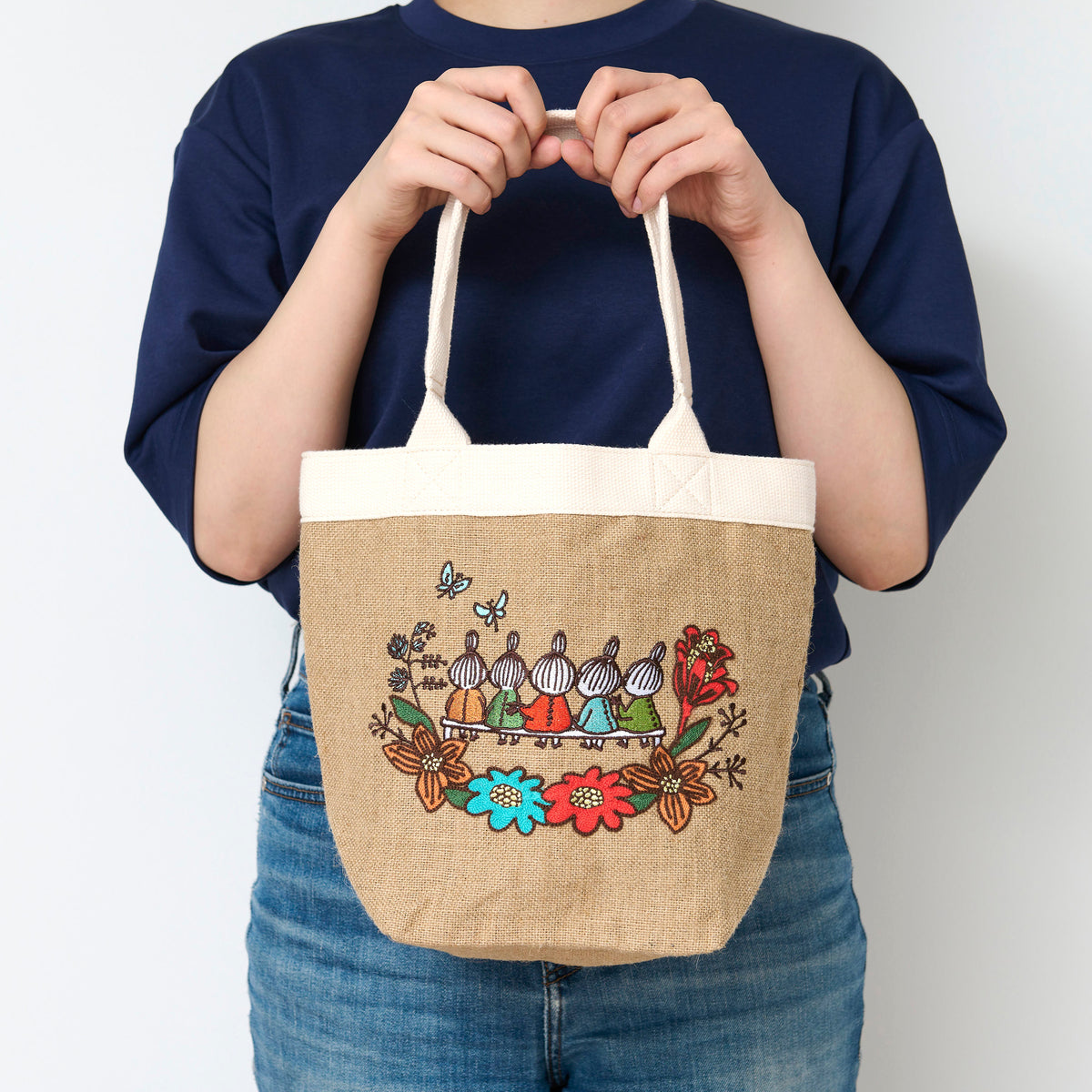 Mini bag (jute flower) 1425028600
