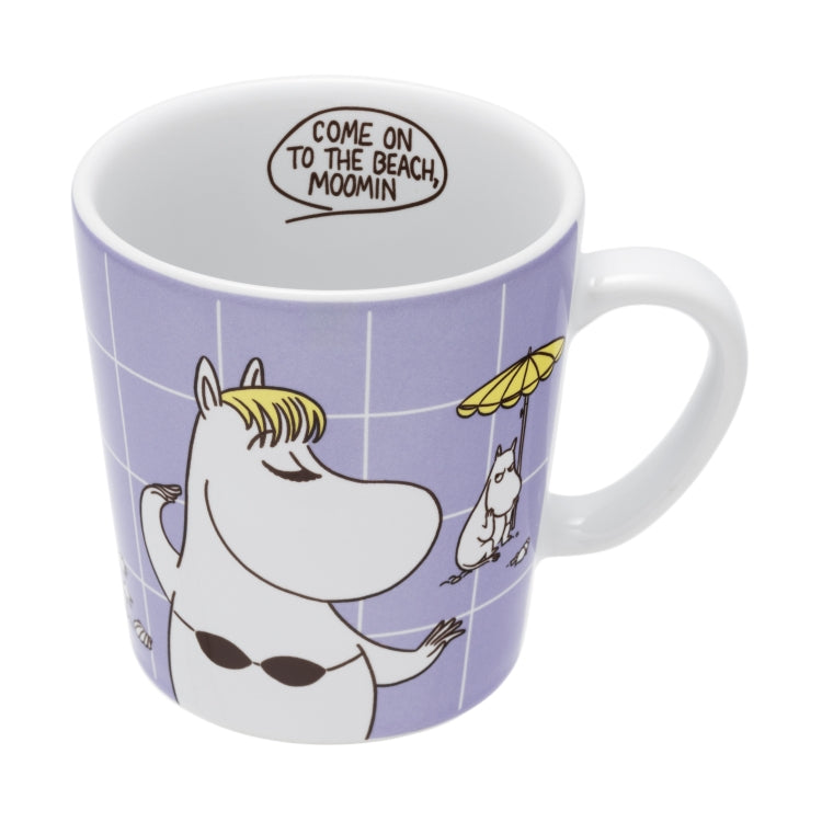 ムーミン グッズ MOOMIN ARABIA マグ（POP/スノークのおじょうさん/チェック)1078673