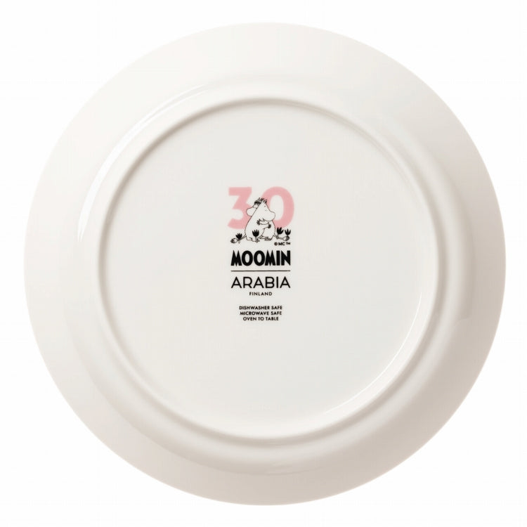 MOOMIN ARABIA プレート19cm（LOVE/30周年）1082610