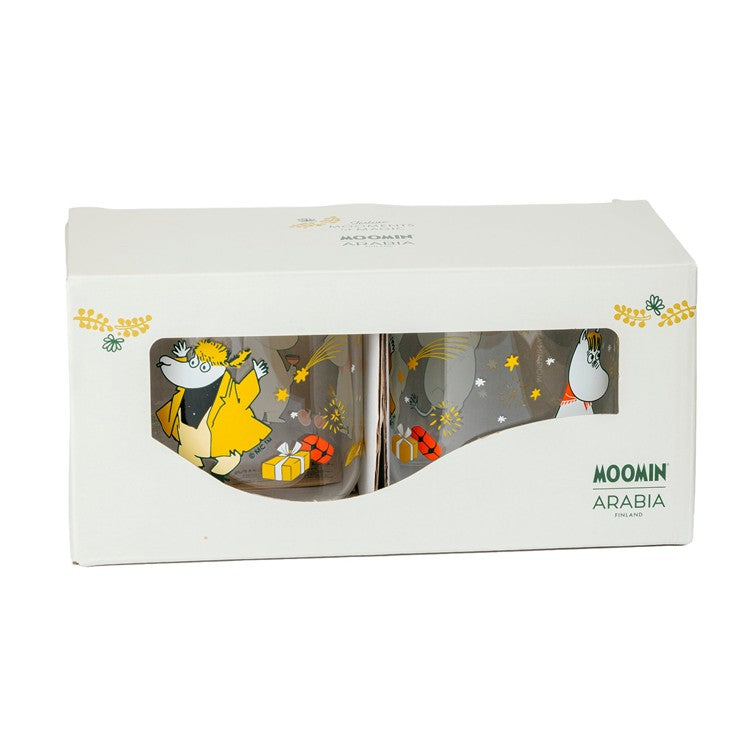 MOOMIN ARABIA グラス ペア（ギフトオブラブ）1086522