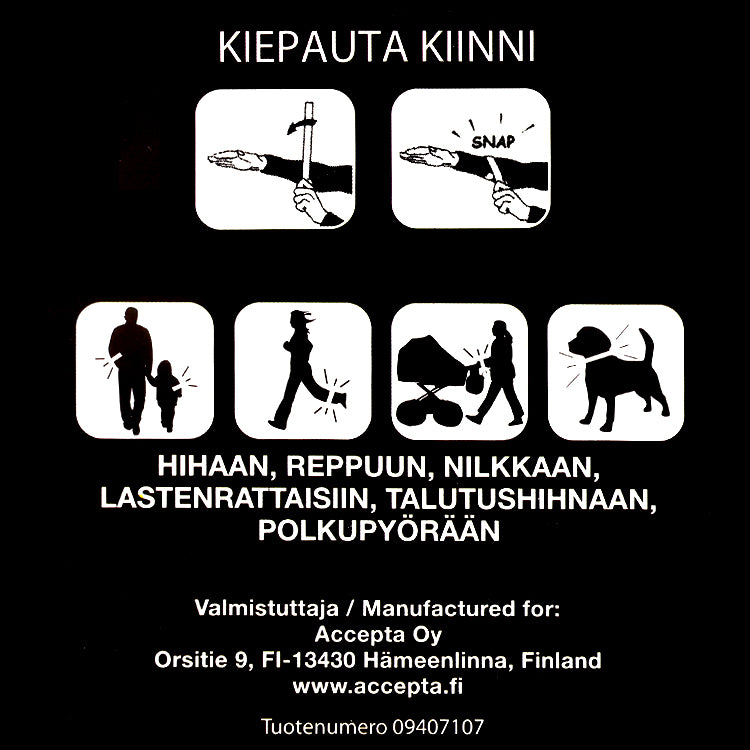 KIILU Reflector Snap Band (Stinky) ACT100015