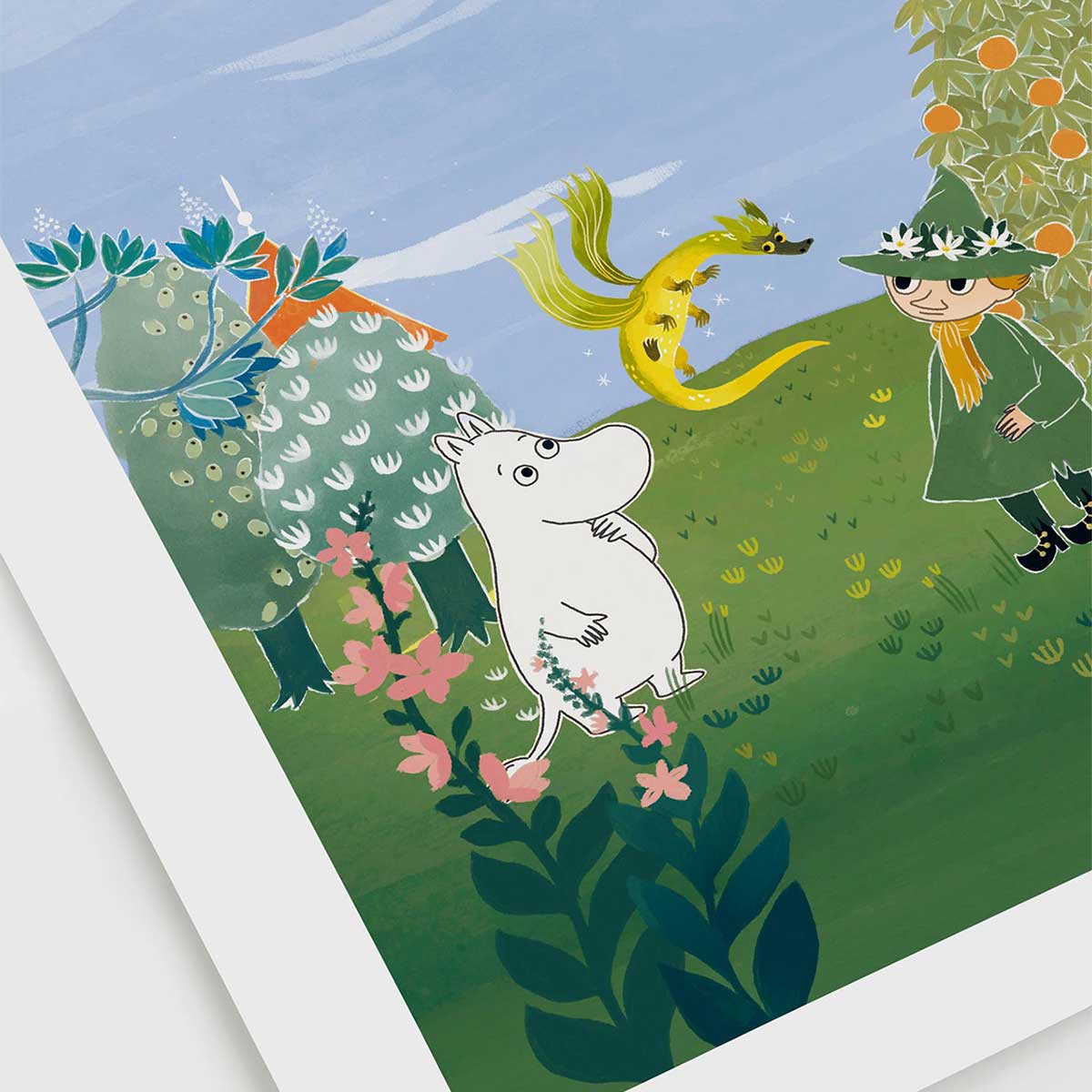 POSTERY ポスター（Moomin Snufkin and the Last Dragon）PTR040009