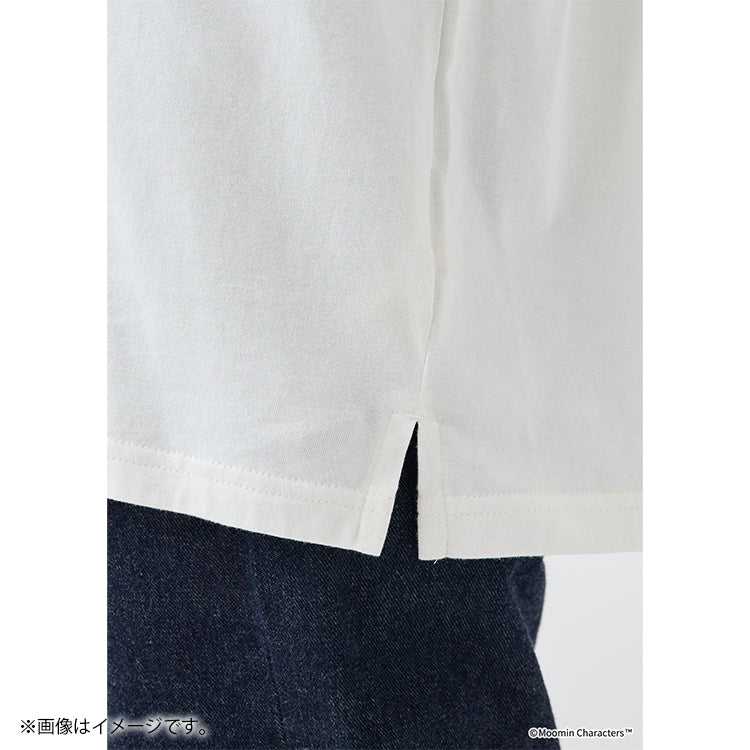 PeopleTree 有机棉开衩T恤（白色）LPOJ085-AG30-18