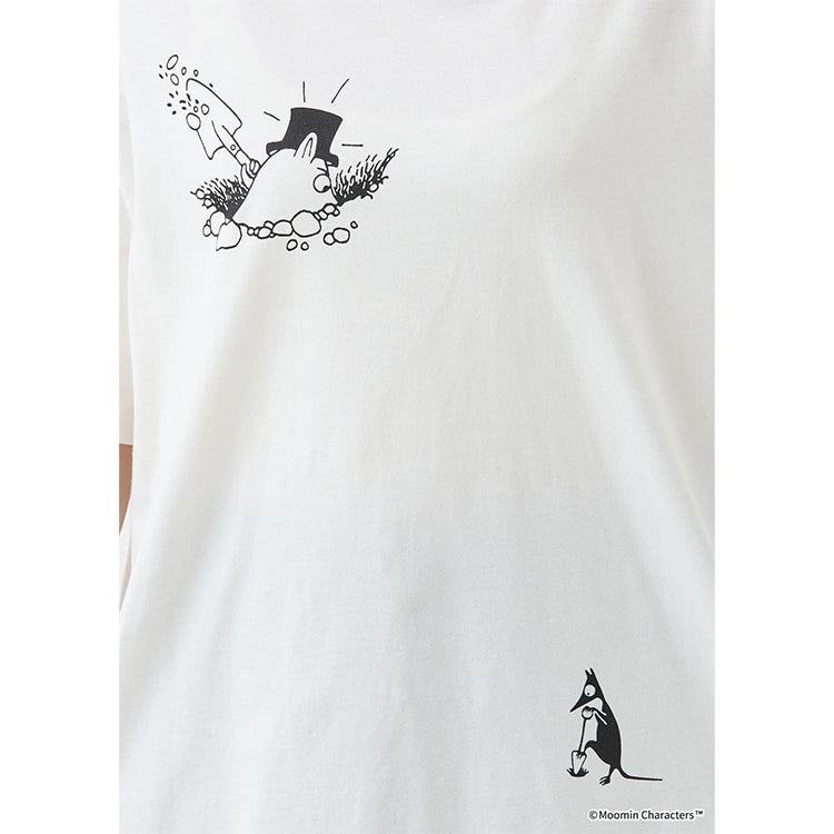 PeopleTree 有机棉开衩T恤（白色）LPOJ085-AG30-18