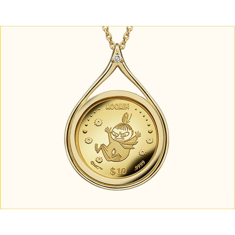 预计发货日期：5月下旬 * 纯金硬币吊坠（Little My）5144100A <缺货商品>