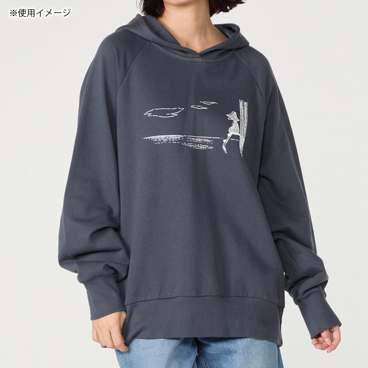 PeopleTree オーガニックコットン裏毛フーディーMサイズ（スナフキン）MPOJ007-AG31-45