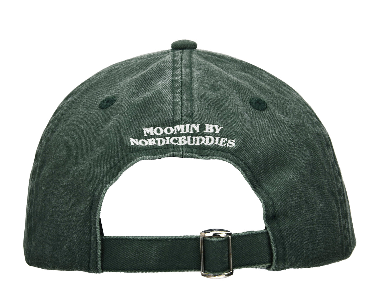 Nordicbuddies ウォッシュドダディキャップ（スナフキン/グリーン）SNUFKIN11A