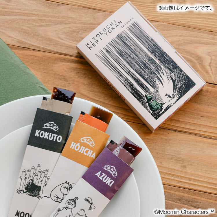 榮太樓總本鋪 ひとくち煉羊羹3本入り（小豆/黒糖/ほうじ茶） ※【公式限定】