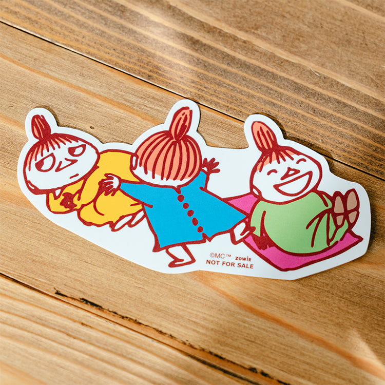 限定ステッカー付き！ちょこんと和みぬいぐるみ 3人セット（リトルミイのきょうだいたち）【公式限定】