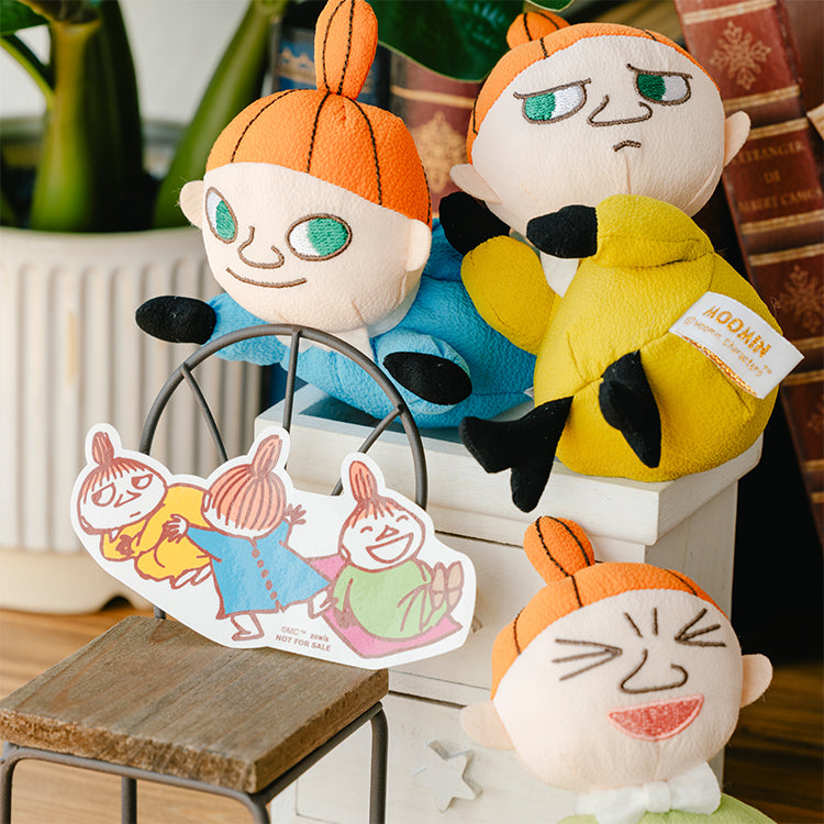 限定ステッカー付き！ちょこんと和みぬいぐるみ 3人セット（リトルミイのきょうだいたち）【公式限定】