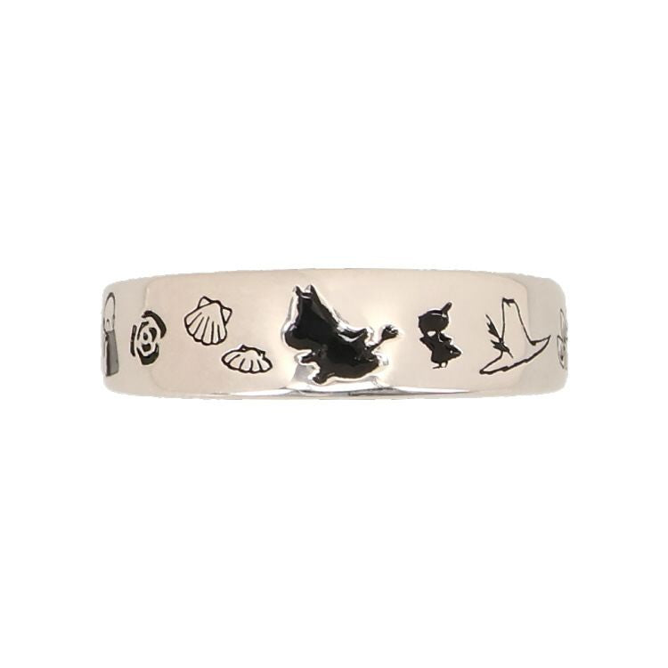 Silhouette Silver Ring (No. 12) MLRS2001J <Order item>