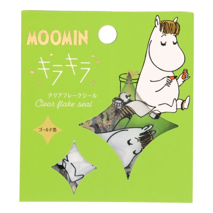 闪闪发光的透明片状贴纸（斯诺克的父亲） MOKFS-104