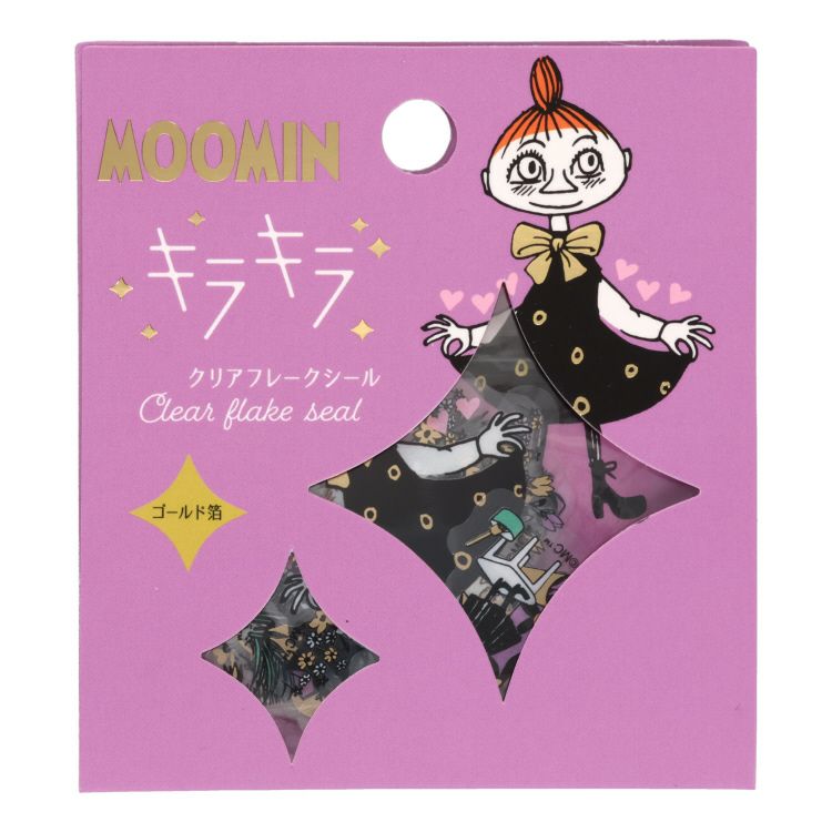 Sparkling clear flake sticker (Mimura-neesan) MOKFS-105