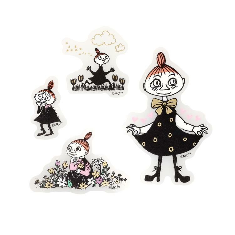 Sparkling clear flake sticker (Mimura-neesan) MOKFS-105