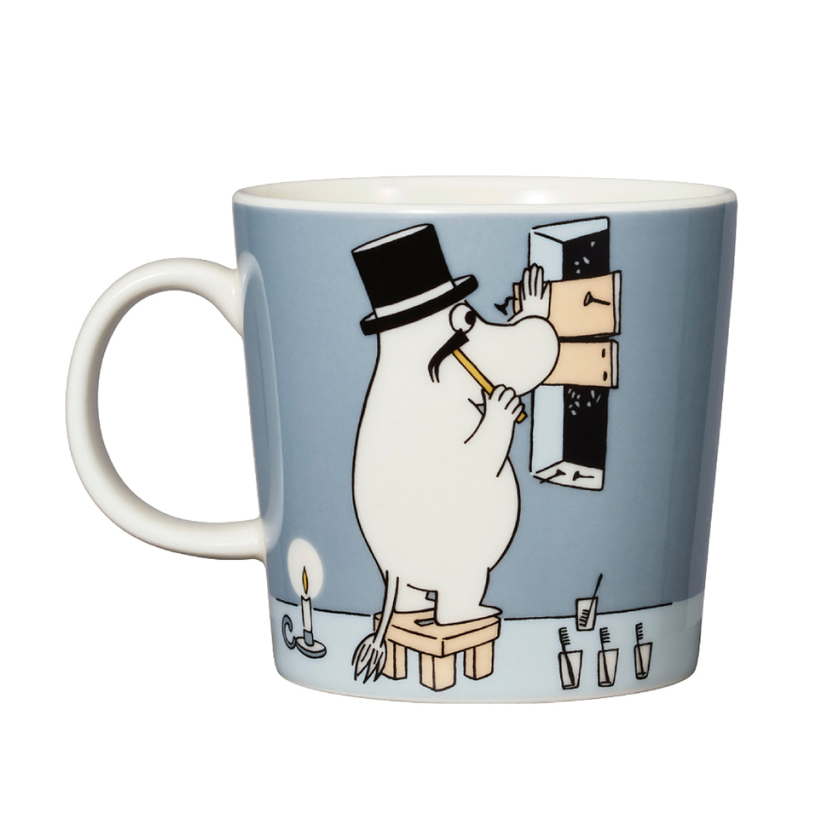 MOOMIN ARABIA Mug (Moominpappa/Grey)