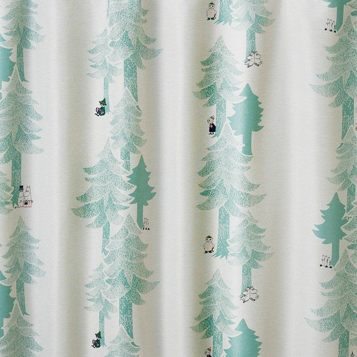 Blackout curtain 178cm length 1 piece (Put/Light Blue Green) A1027 <Order item>