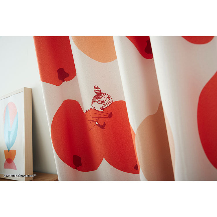 Blackout curtain 200cm length 1 piece (Ringo Gaburi!/Orange) A1032 <Order item>