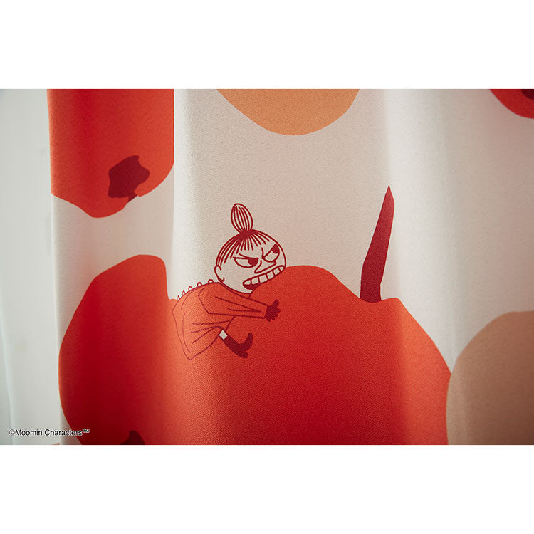 Blackout curtain 200cm length 1 piece (Ringo Gaburi!/Orange) A1032 <Order item>