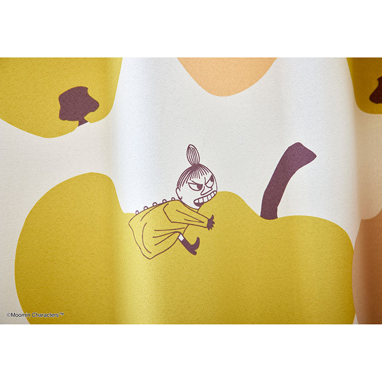 1 blackout curtain 135cm length (Ringo Gaburi!/Yellow) A1033 <Order item>