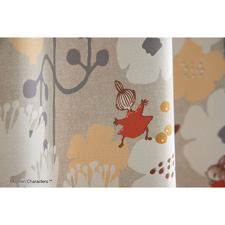 1 blackout curtain 200cm length (tiny flower/gray) A1035 <order item>