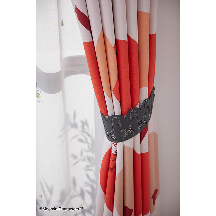Suede curtain tassel (Nyoronyoro/Charcoal gray) A9003 <Order item>