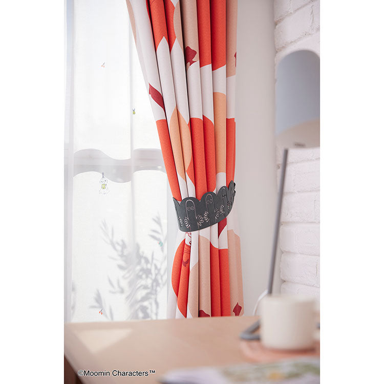 Suede curtain tassel (Nyoronyoro/Charcoal gray) A9003 <Order item>