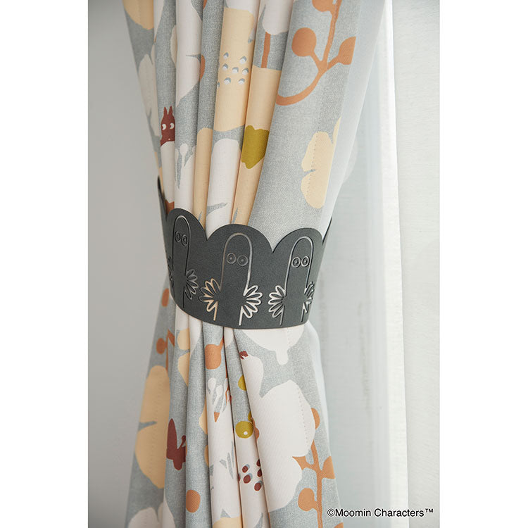 Suede curtain tassel (Nyoronyoro/Charcoal gray) A9003 <Order item>