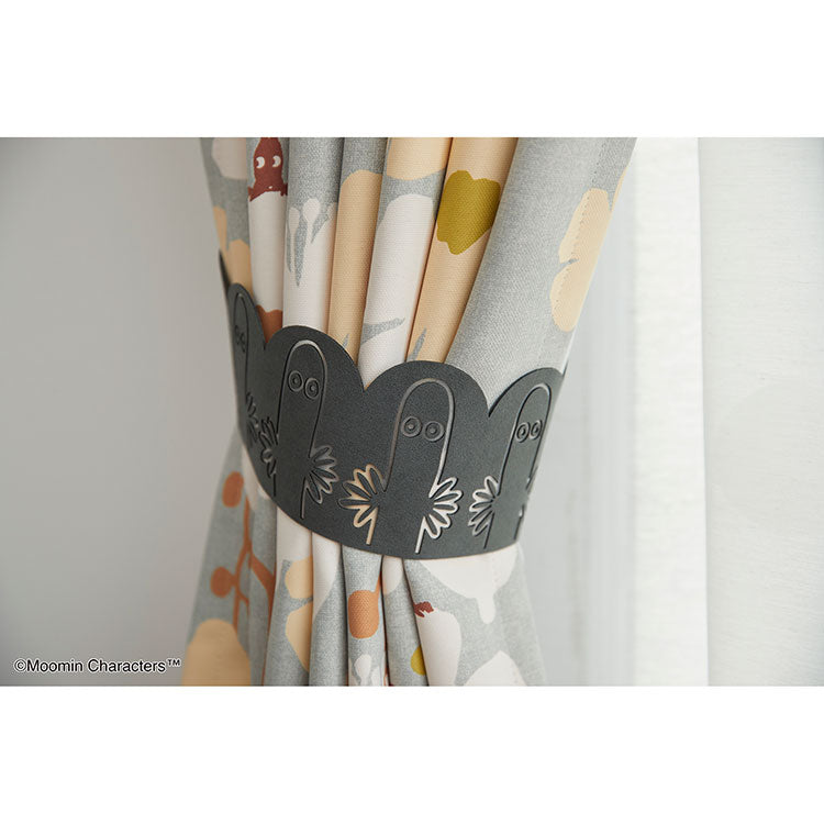 Suede curtain tassel (Nyoronyoro/Charcoal gray) A9003 <Order item>